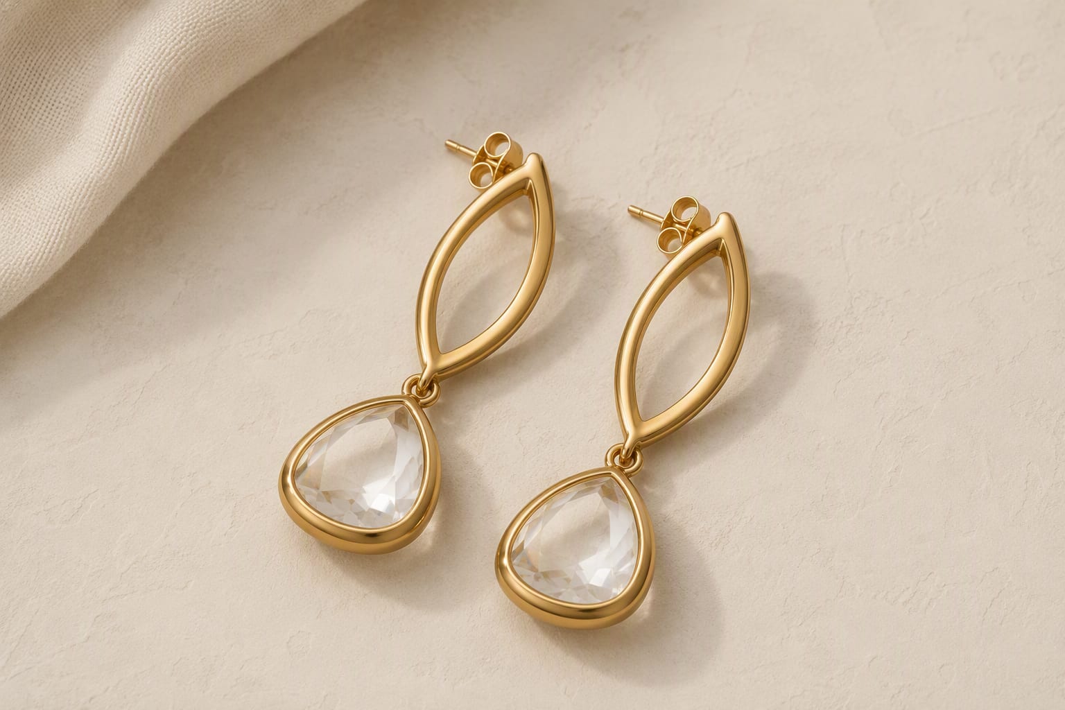 Crystal Drop Earrings