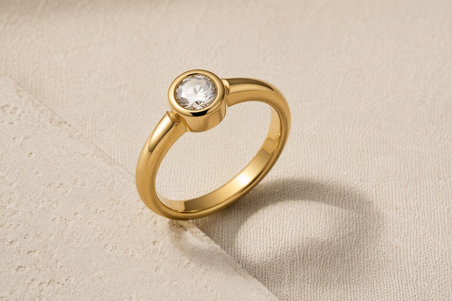 CZ Solitaire Ring