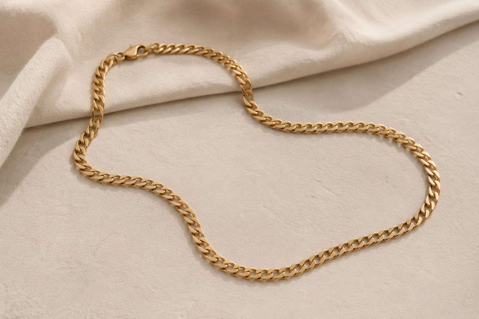 Fine Link Chain Necklace