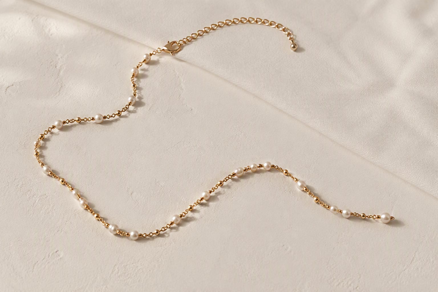 Freshwater Pearl Chain Necklace