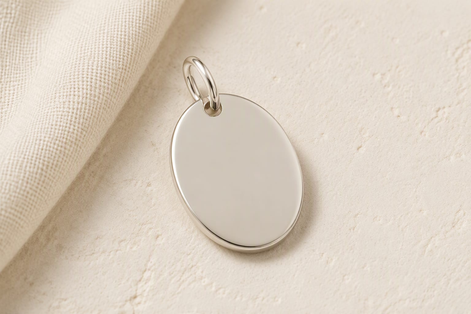 Engravable Initial Charm