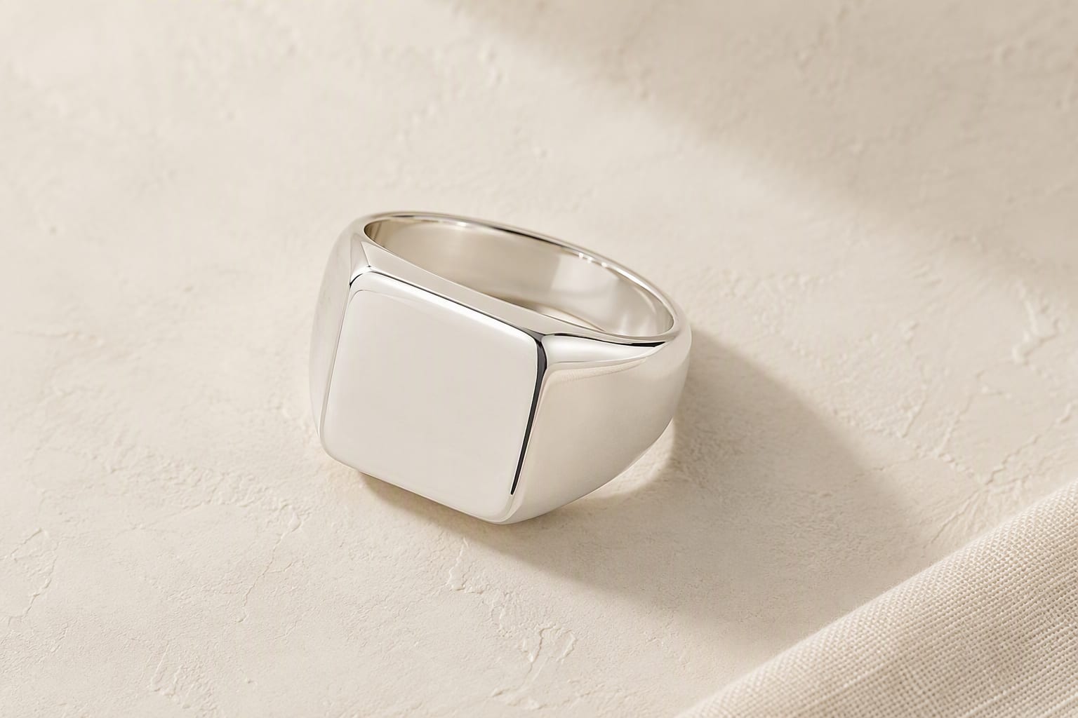 Sterling Silver Signet Ring