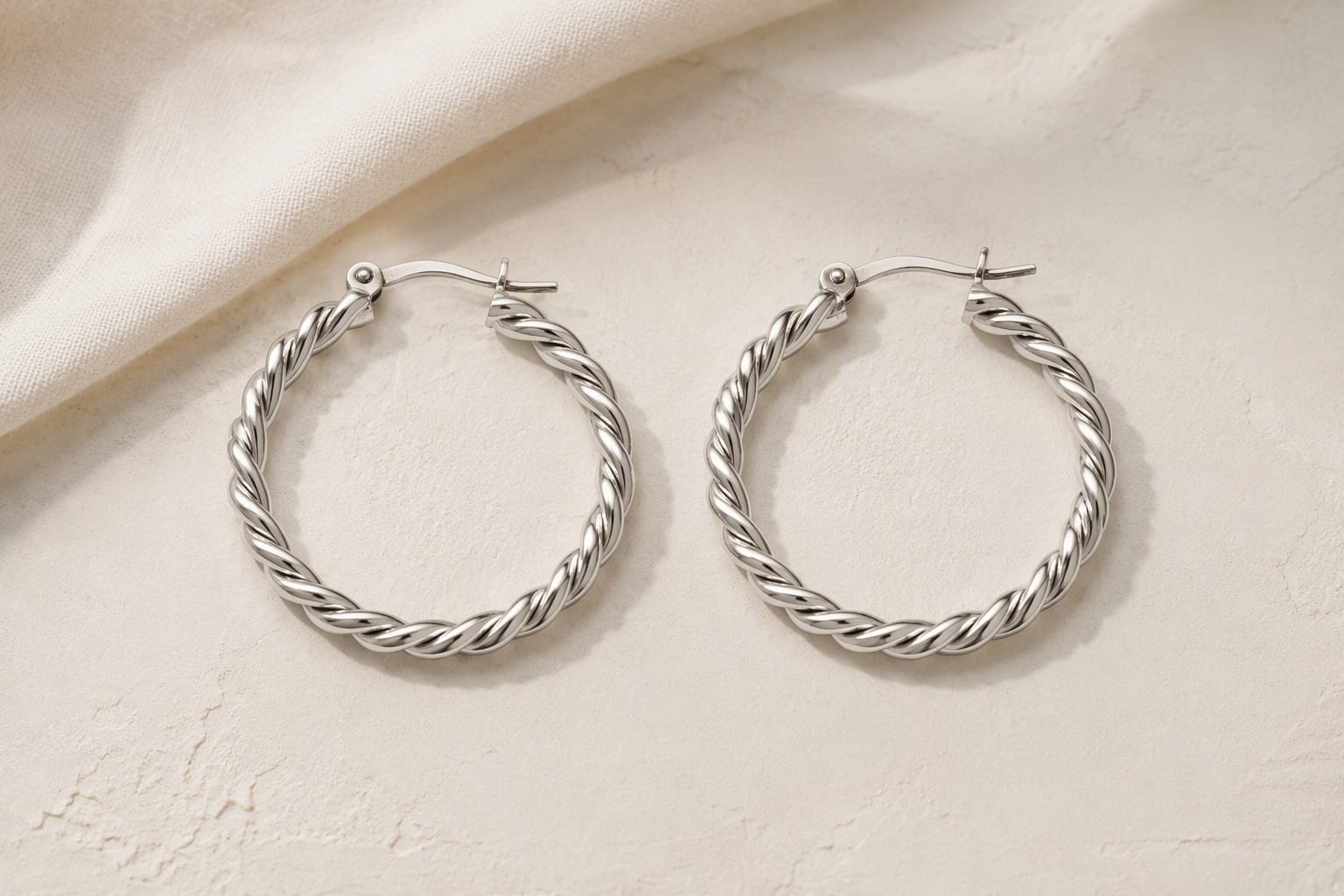 Twisted Rope Hoops