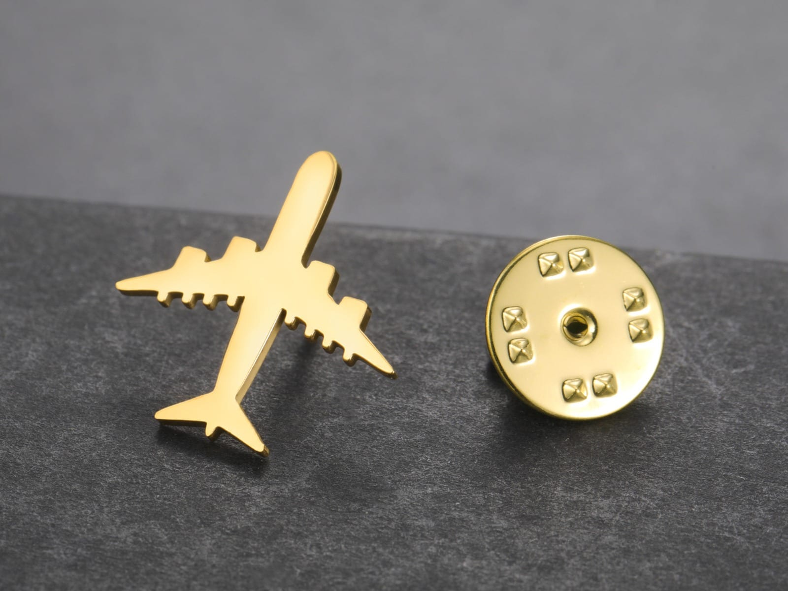 Airplane Brooch — detail