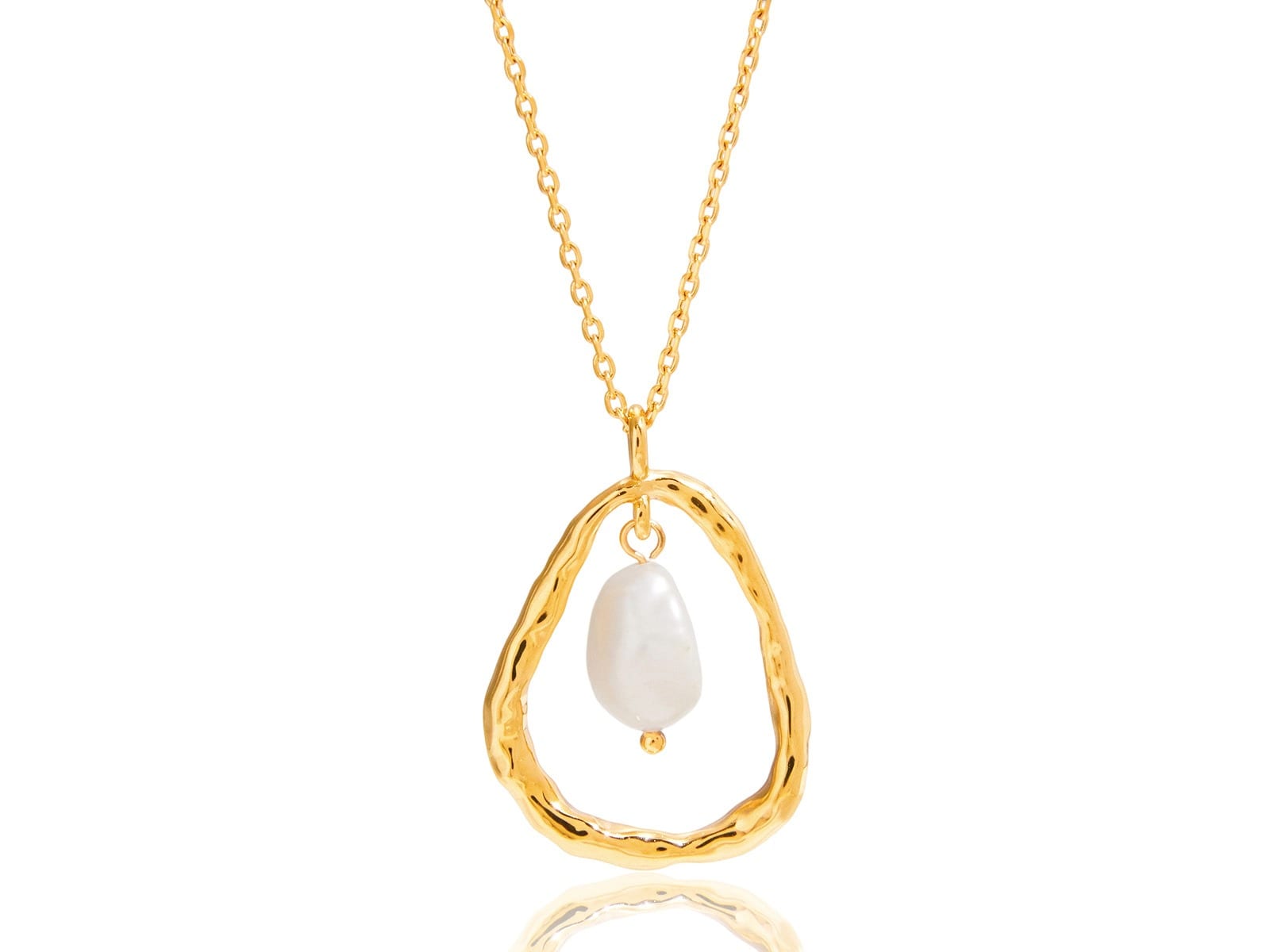 Baroque Pearl Pendant Necklace