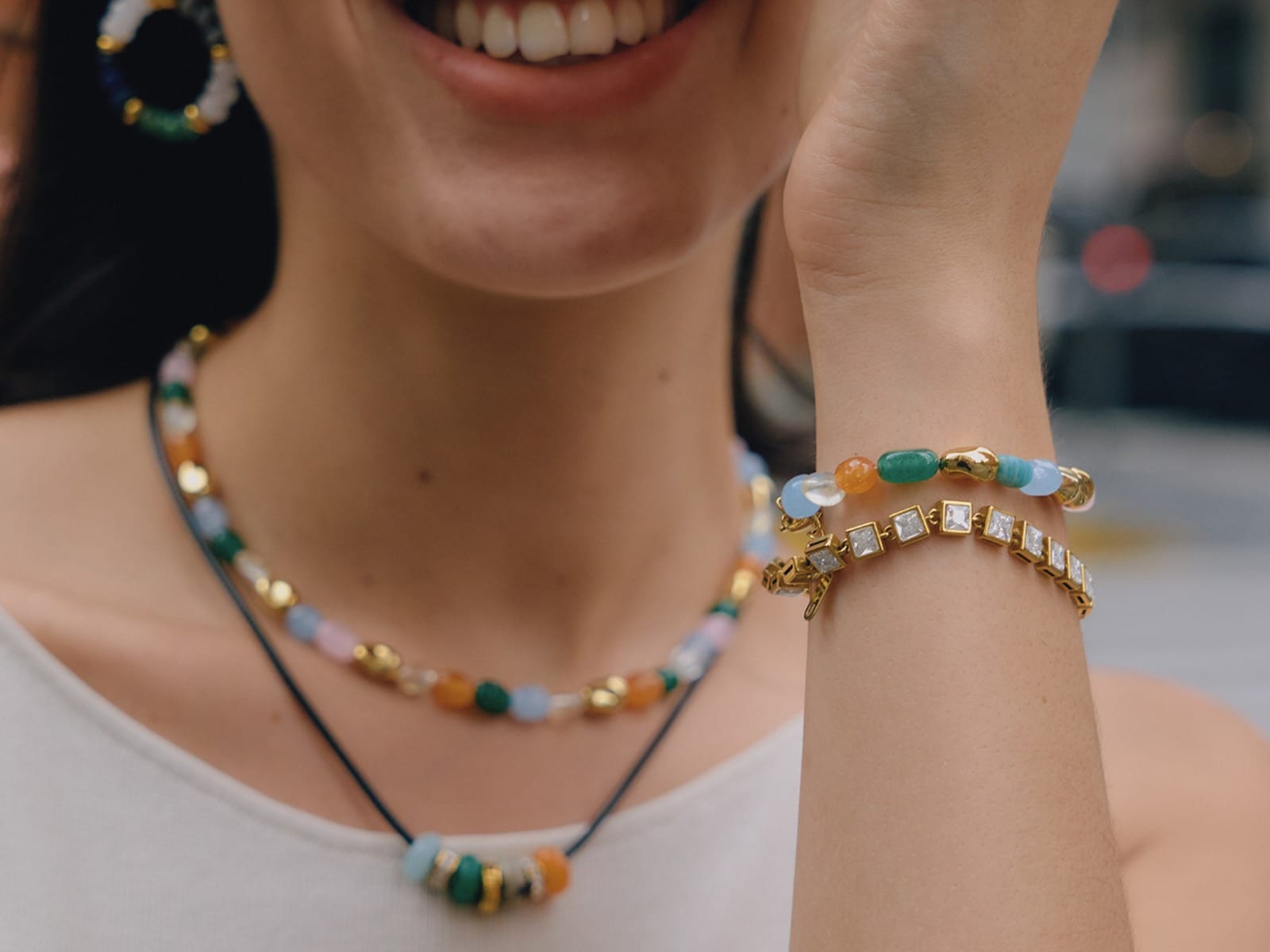 Bead Bracelet Set — detail