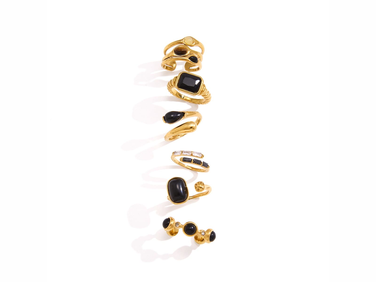Black Stone Ring, Fourteen Designs