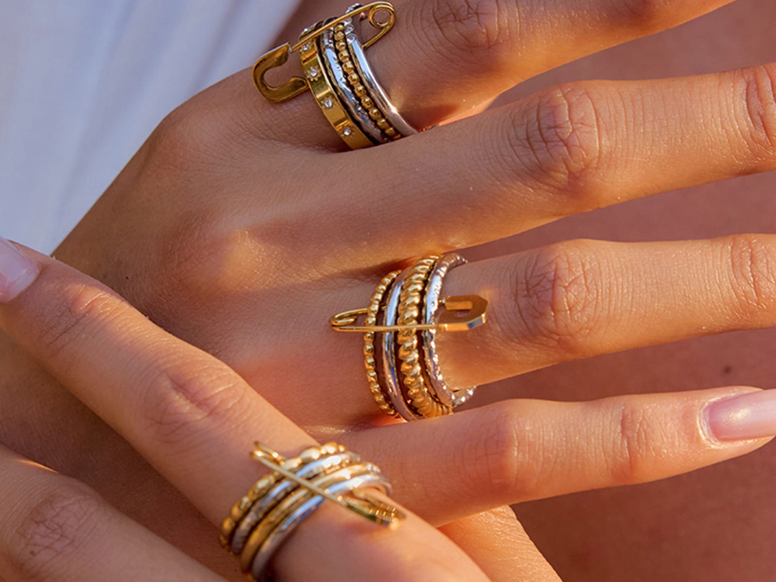 Coil Multi-Layer Ring — detail