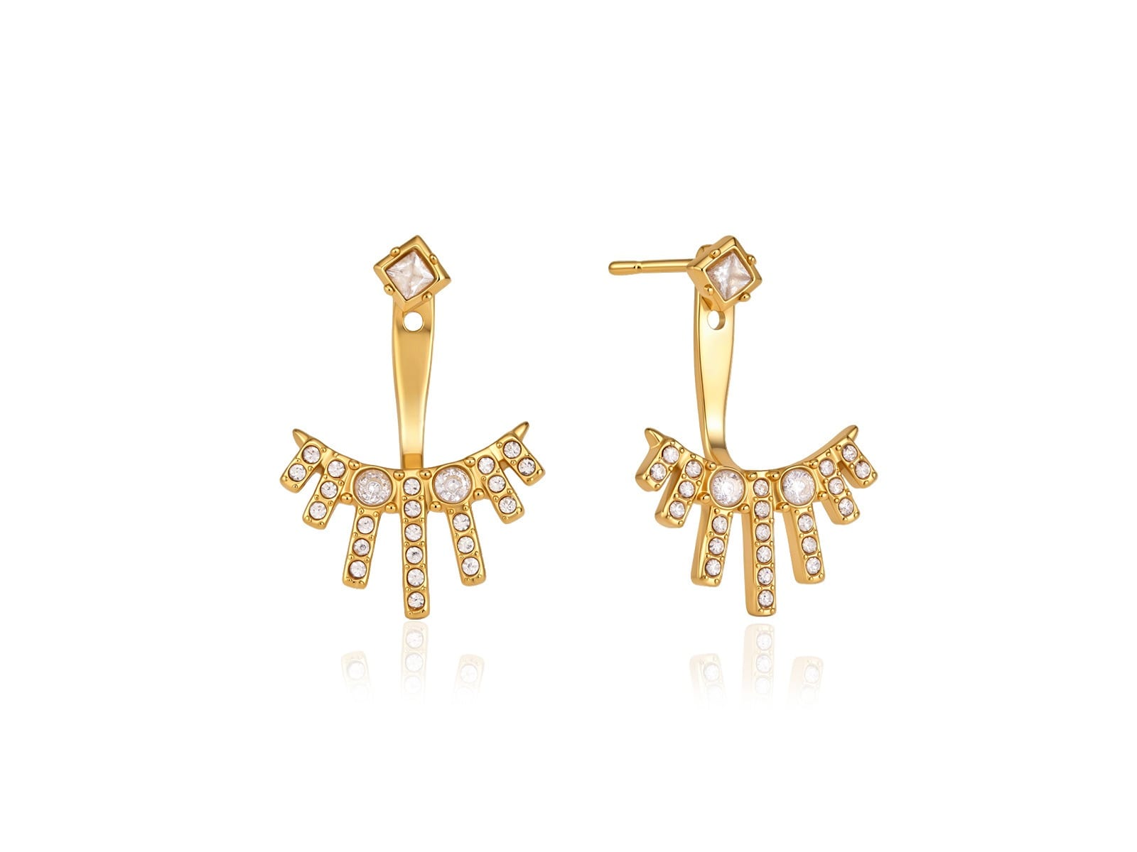 Detachable Front-Back Earrings