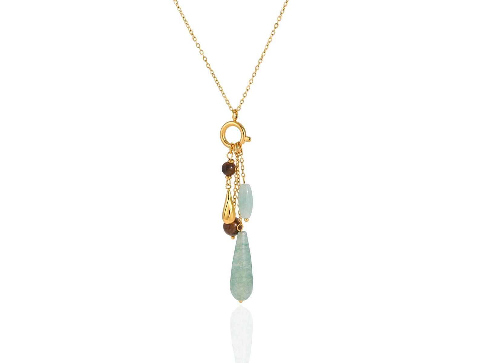 Detachable Ring Pendant Necklace