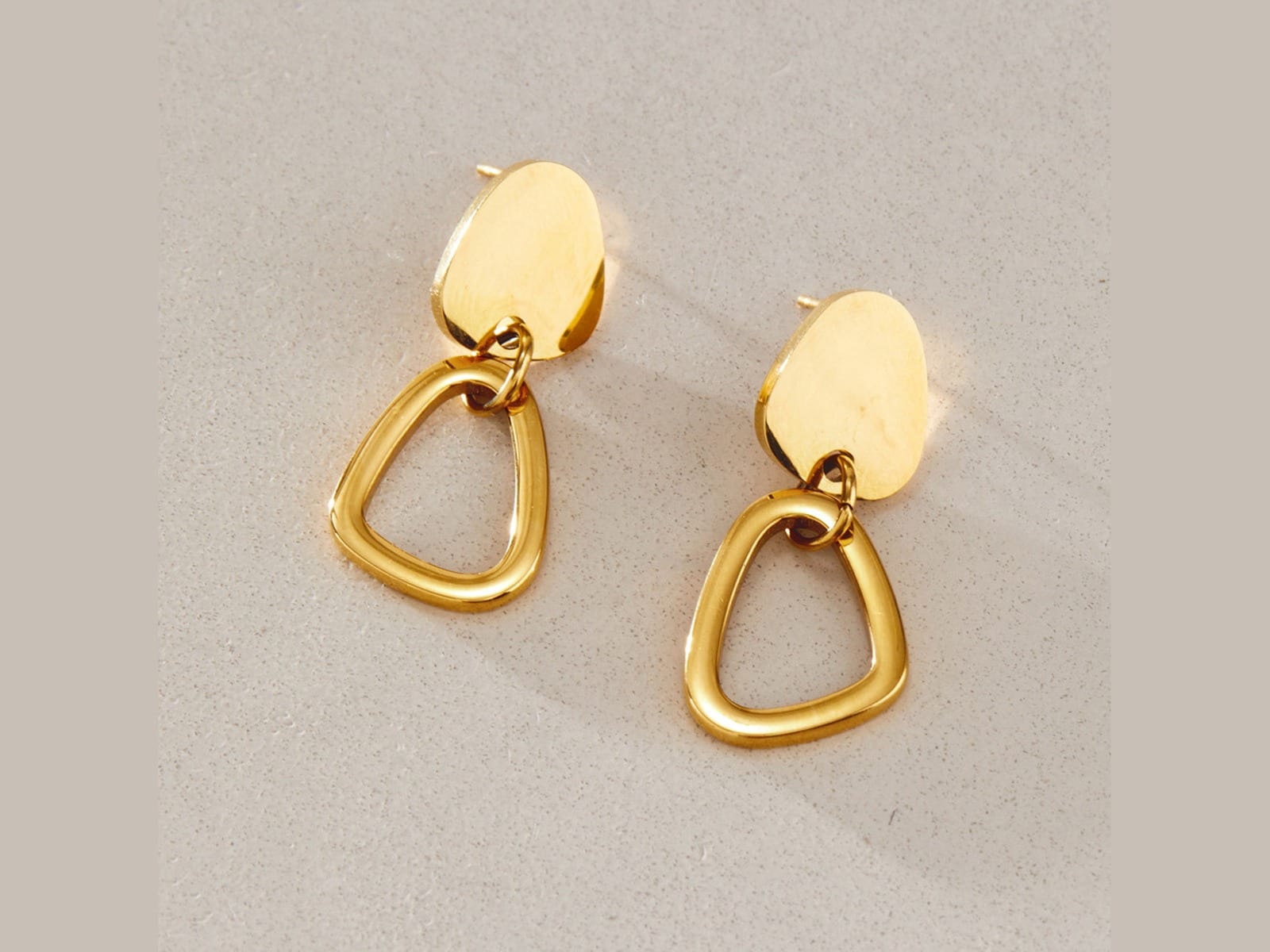 Disc and Teardrop Studs — detail
