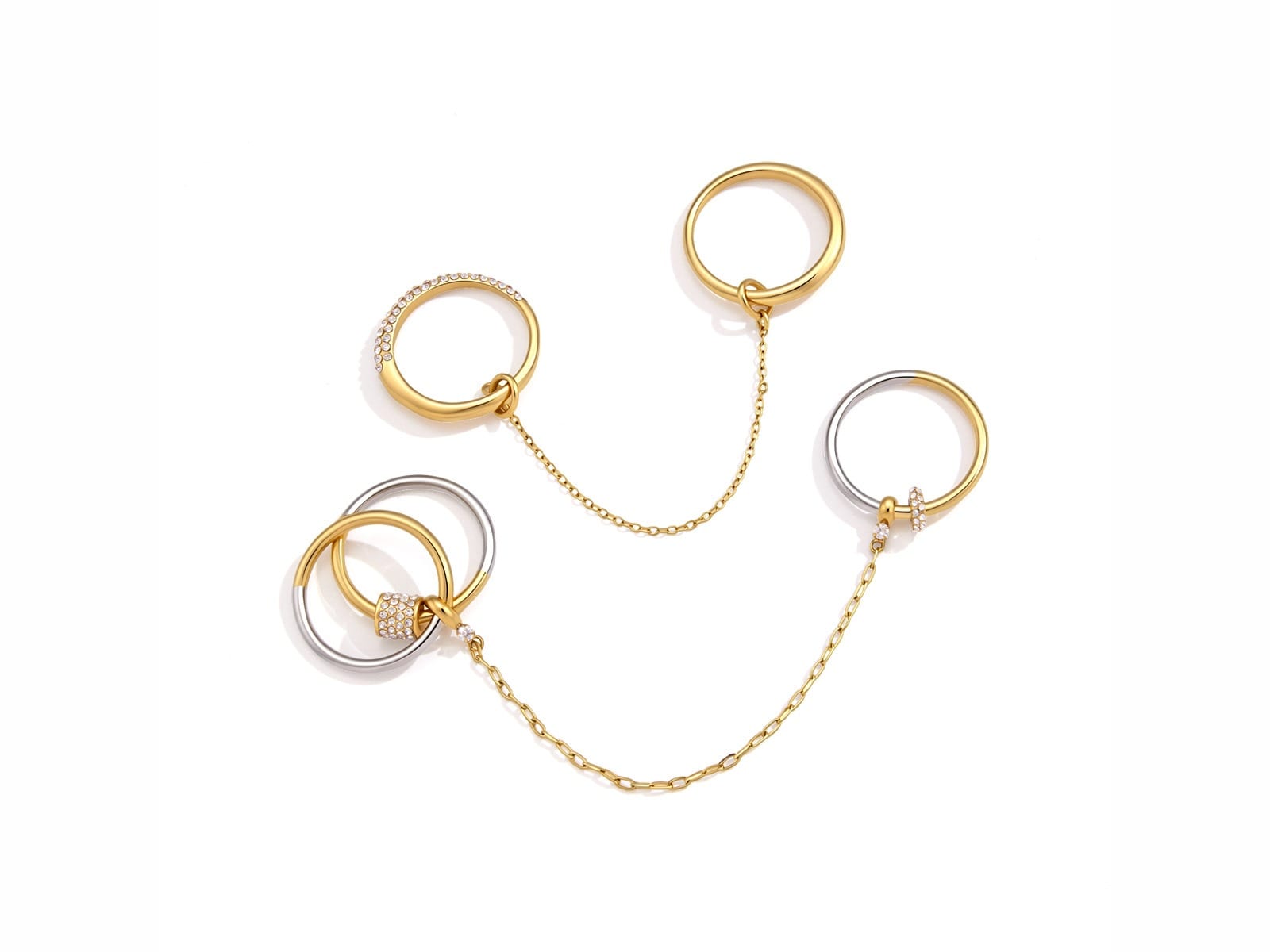 Double Ring Chain Links