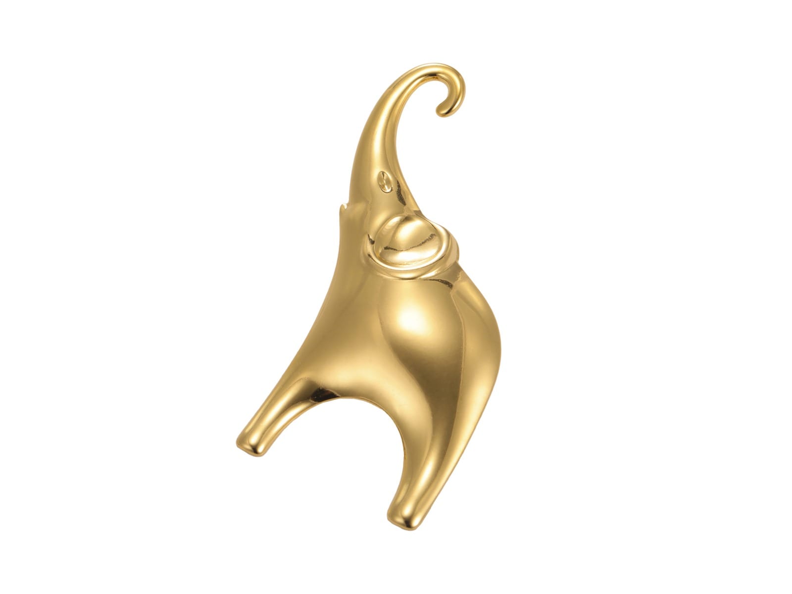 Elephant & Bird Brooch