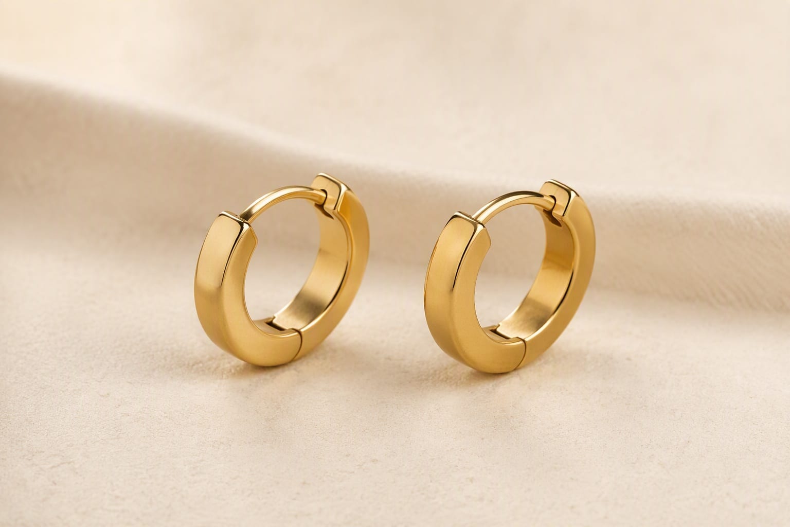 Huggie Hoop Earrings