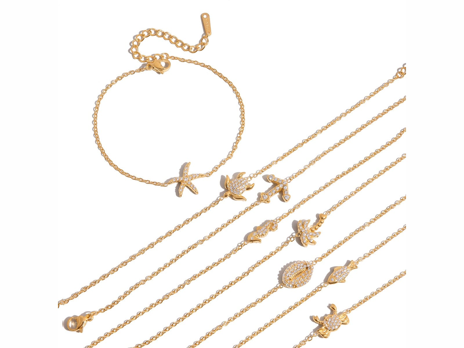 Marine Charm, Detachable Clasp