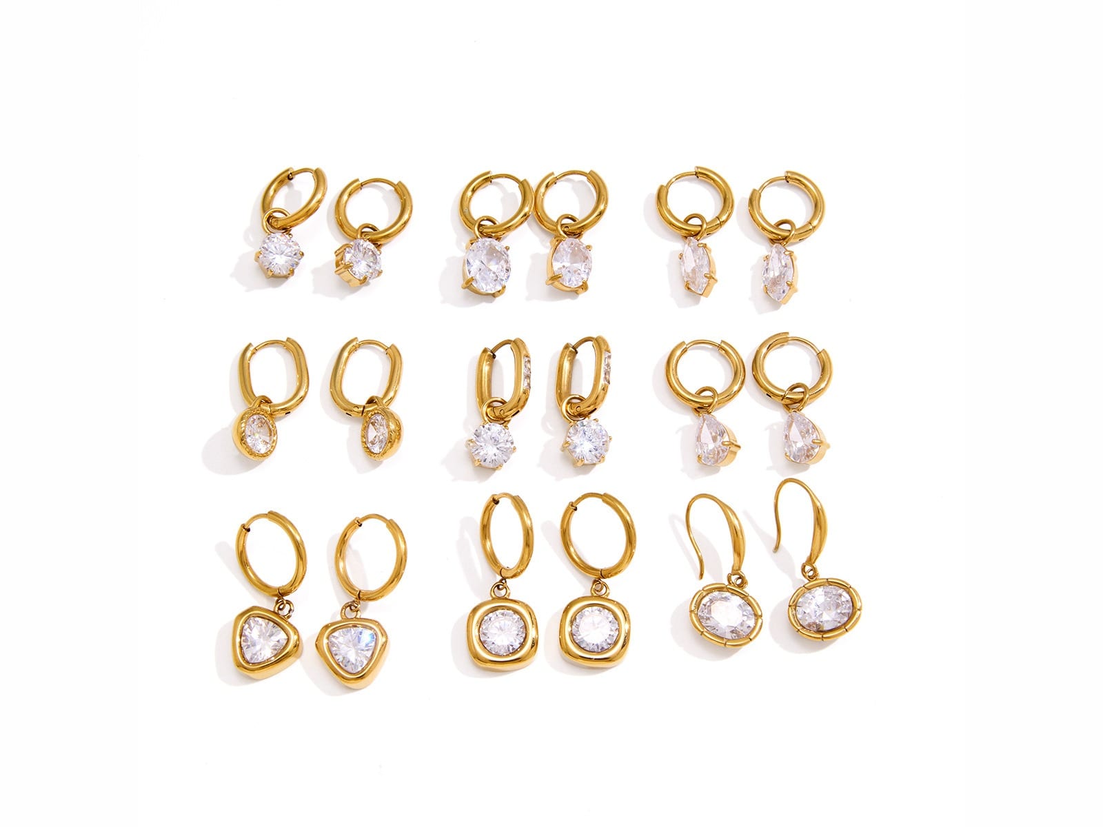 Mini Hoop Earring Set