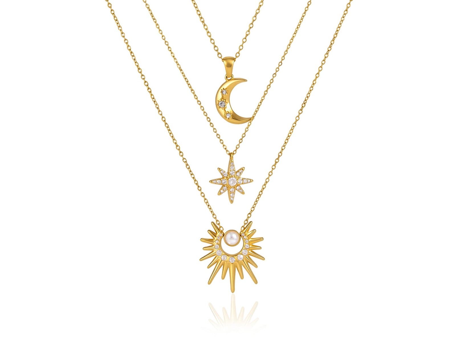 Moon & Star Necklaces
