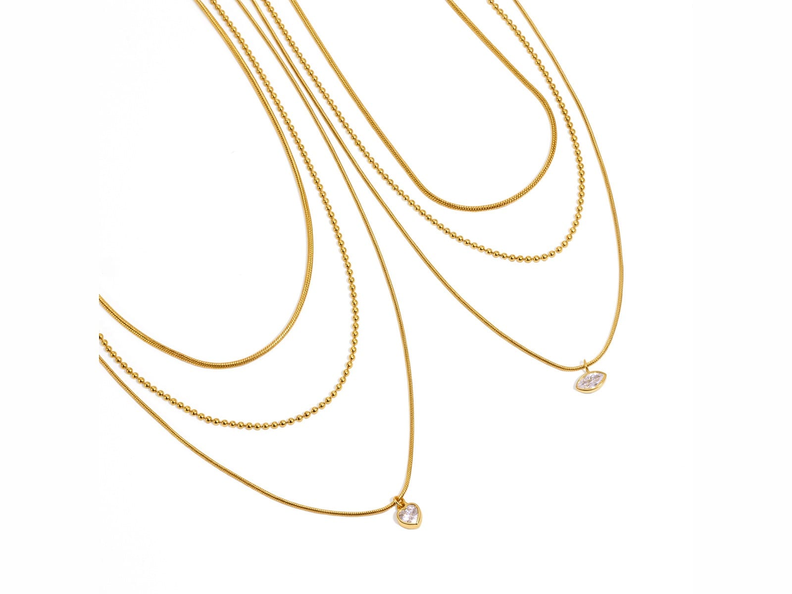 Multi-Layer Chain Necklace