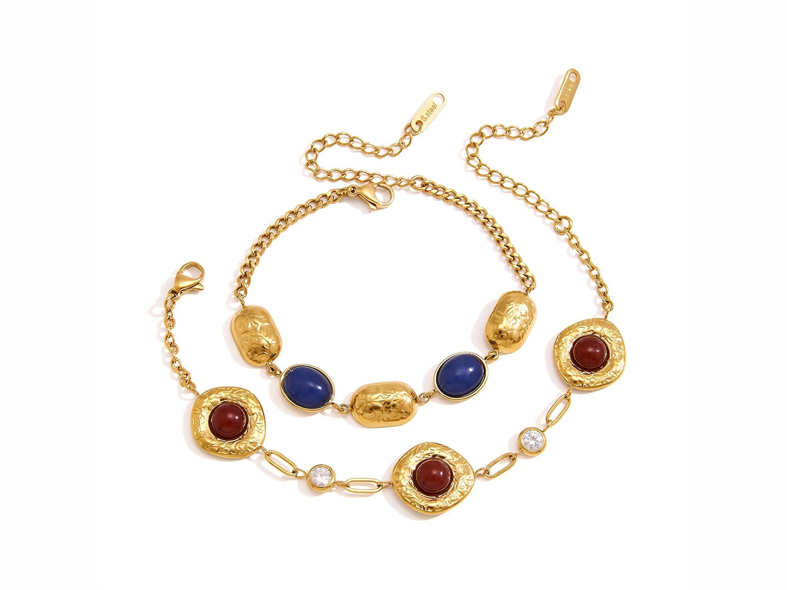 Natural Stone Bead Bracelets