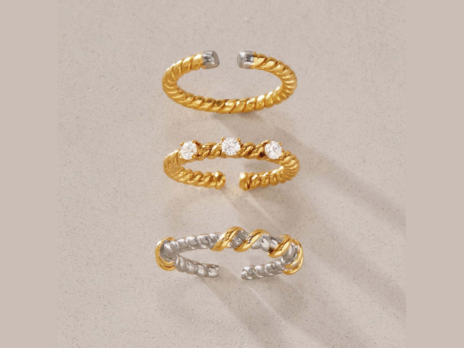 Open Stack Ring Range — detail