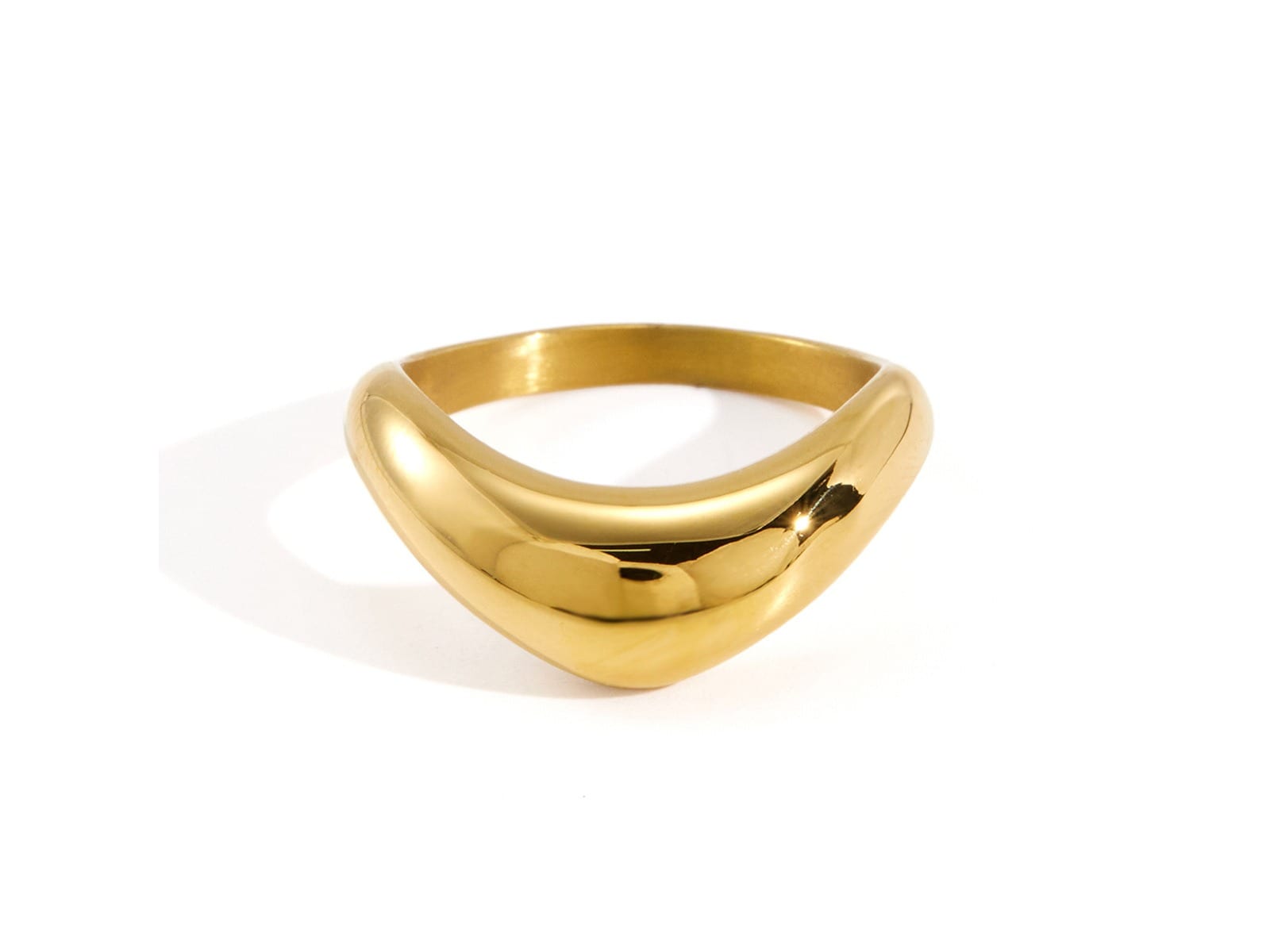 Open Wide Band Ring