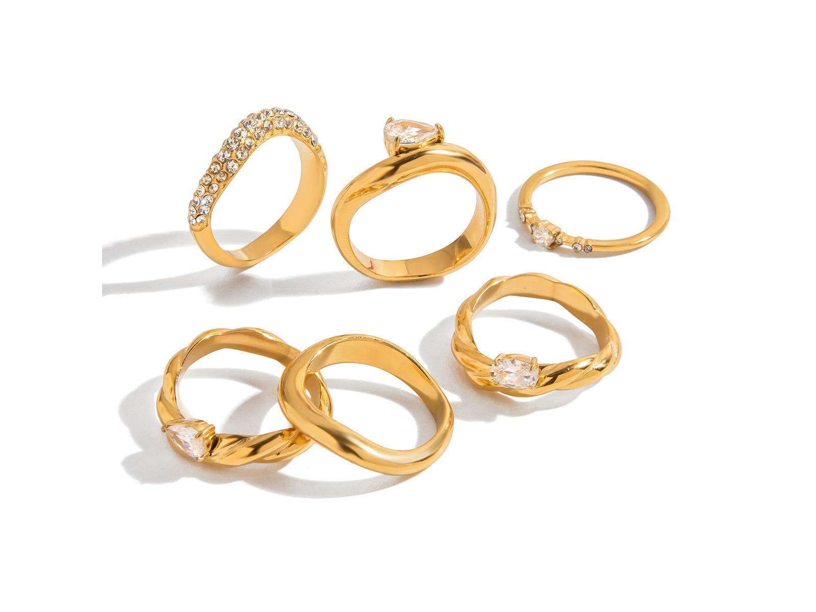 Pearl & CZ Ring Range