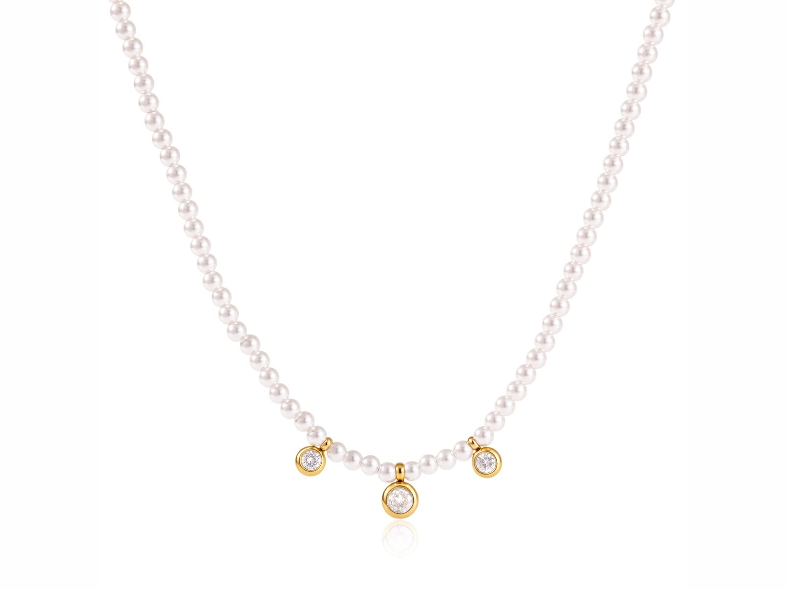 Bead Station Necklace