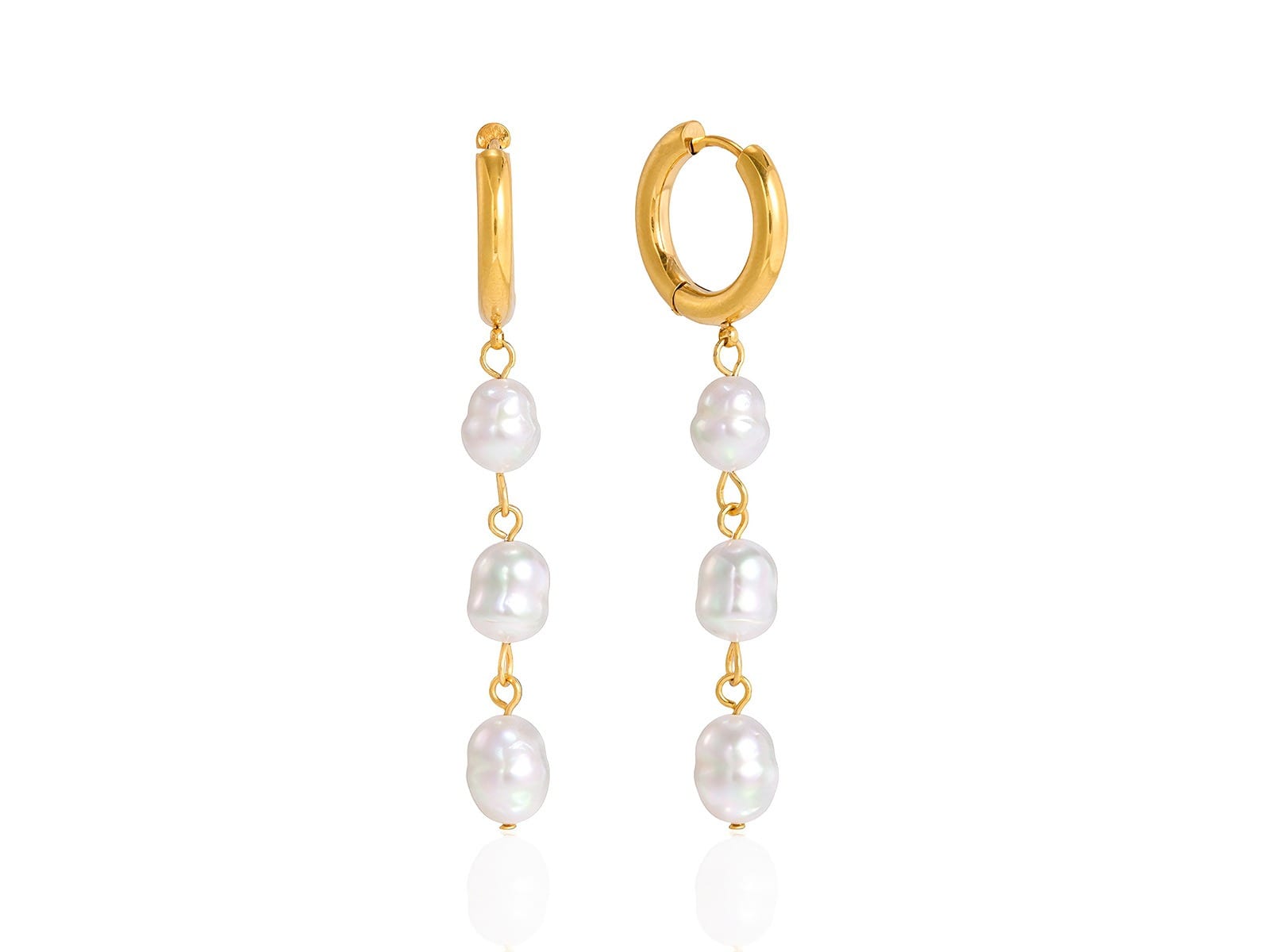 Pearl Tassel Earrings