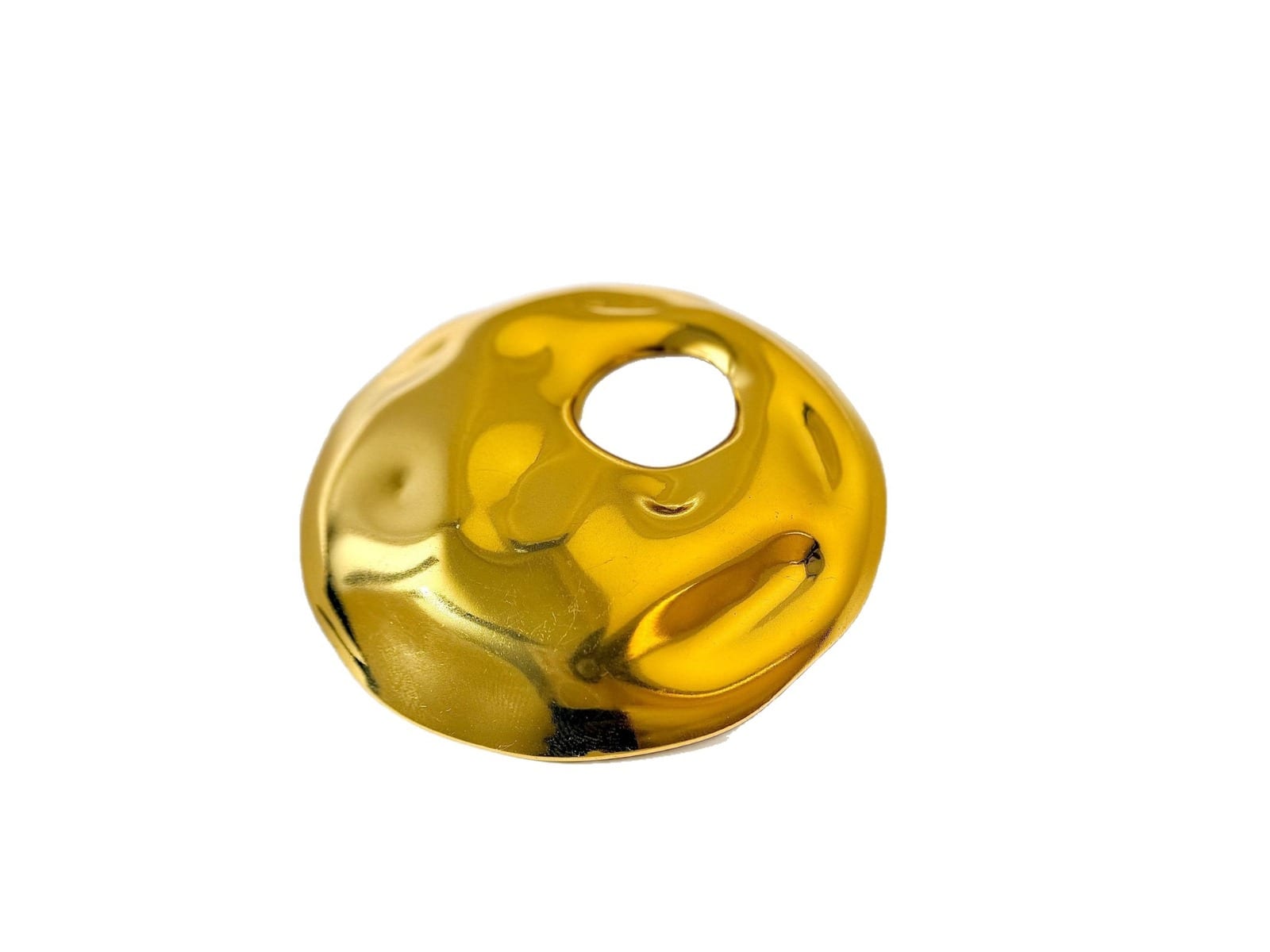 Ripple Oval Brooch