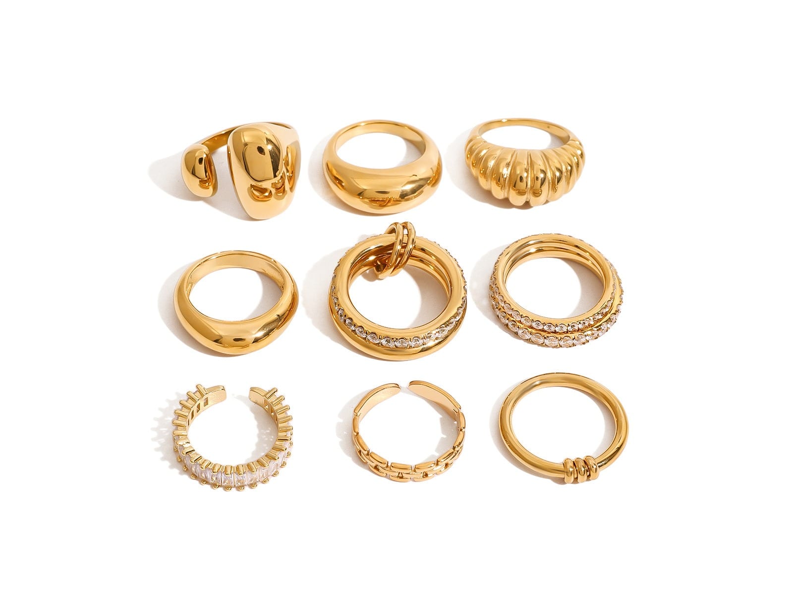 Sculpted Dome Ring Range