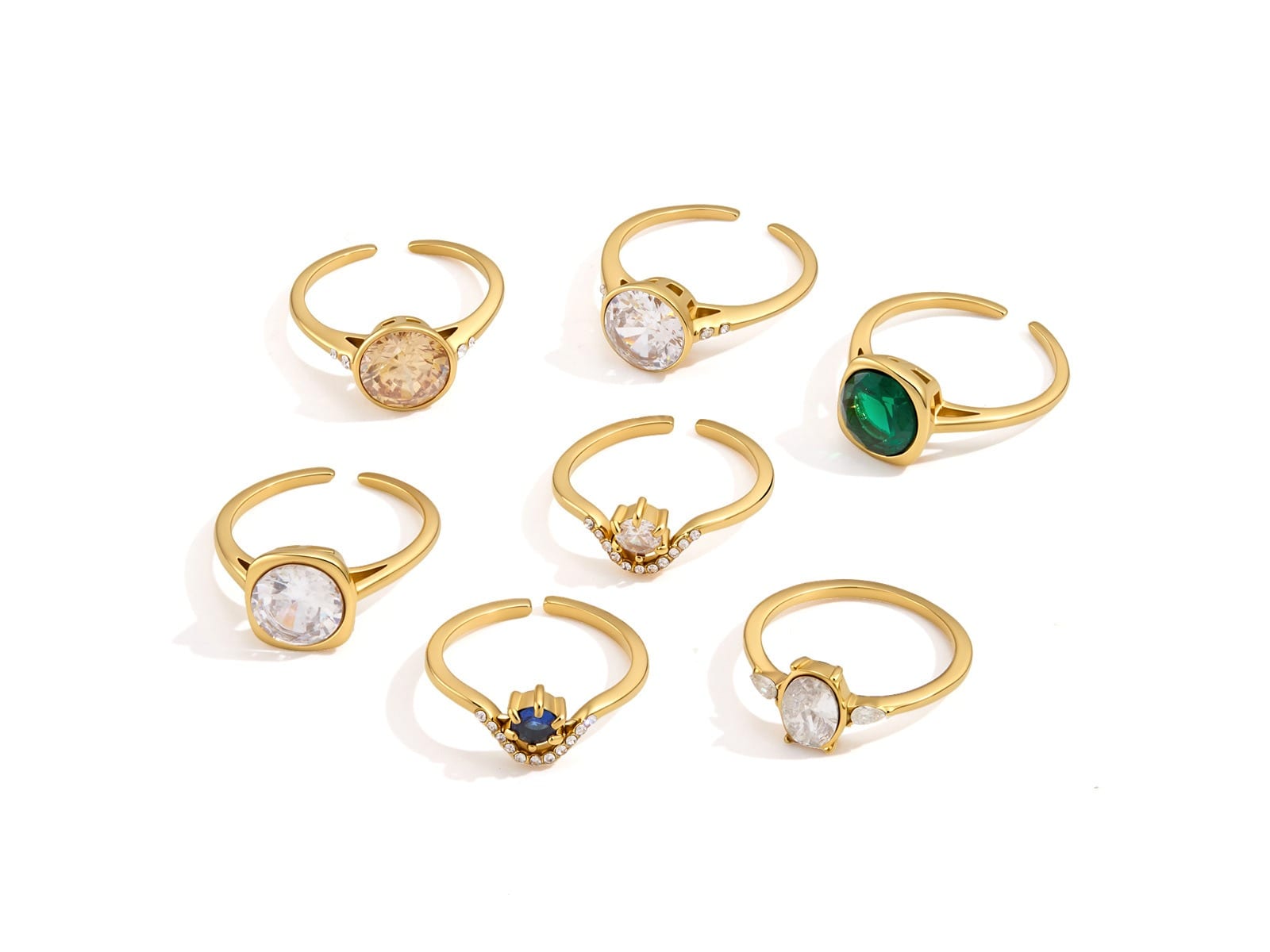 Single Stone Ring Range