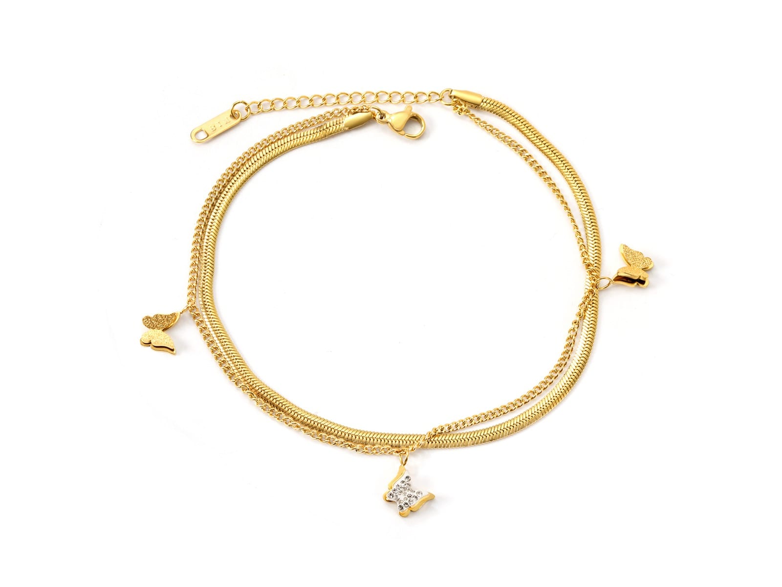Star & Moon Anklet