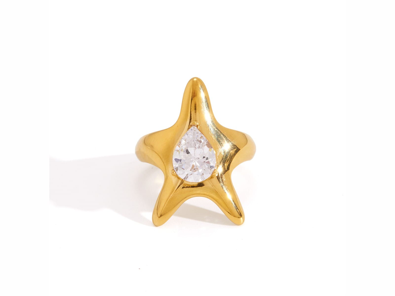 Starfish Open Ring