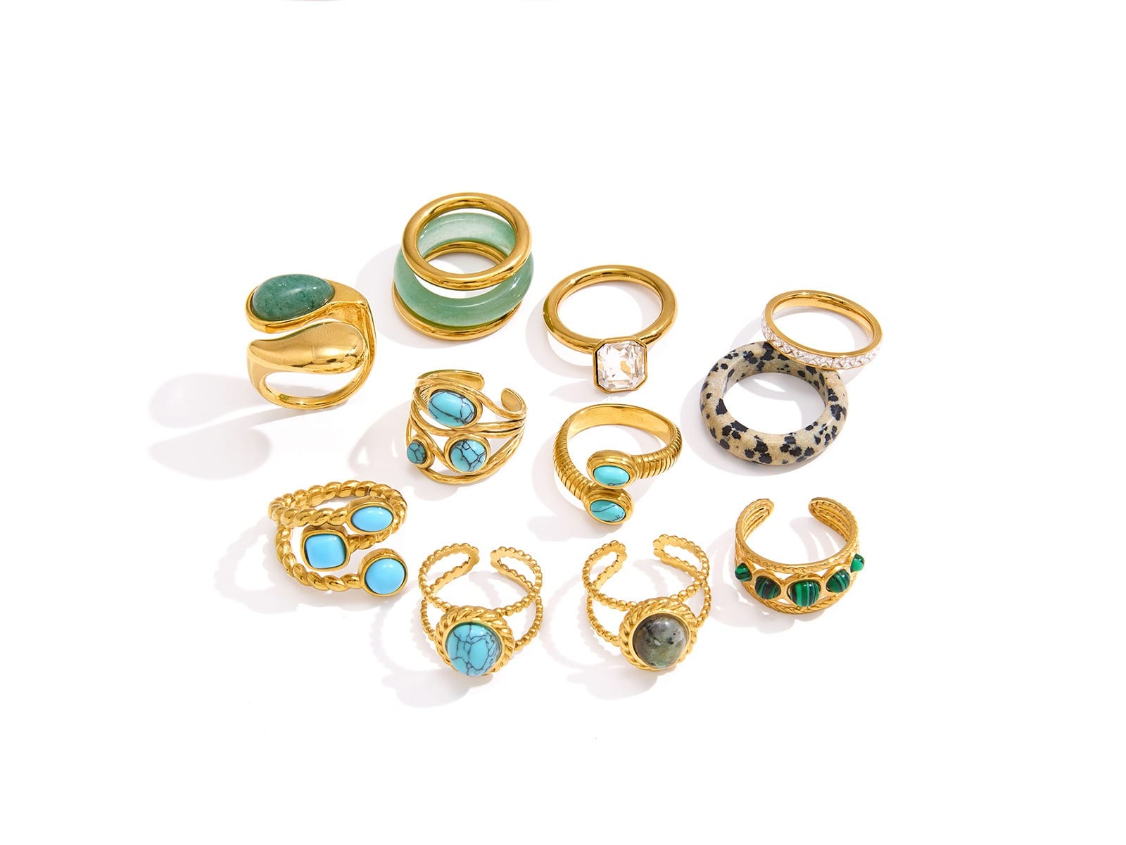 Stone Ring Stack