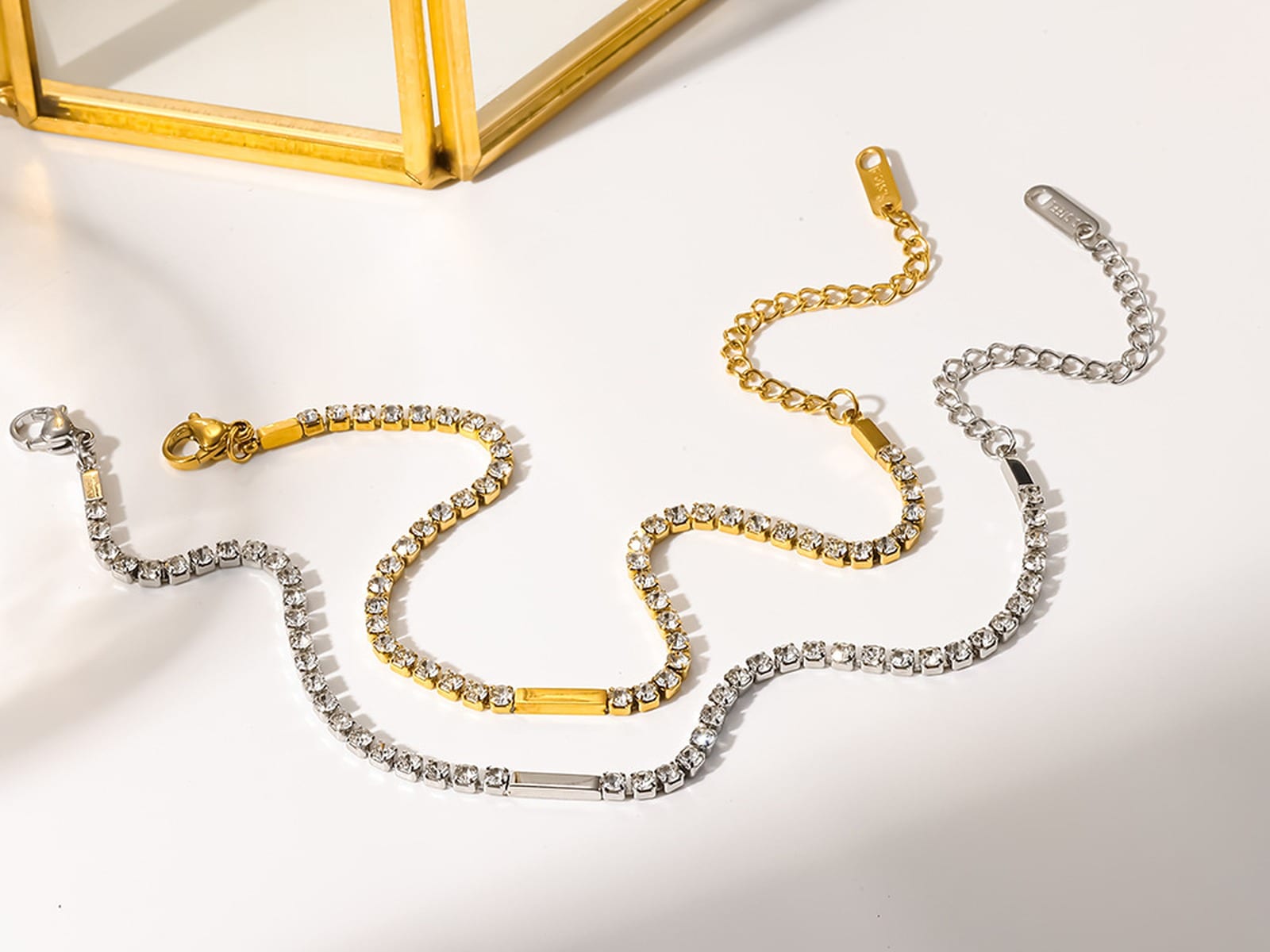 Tennis Anklet — detail