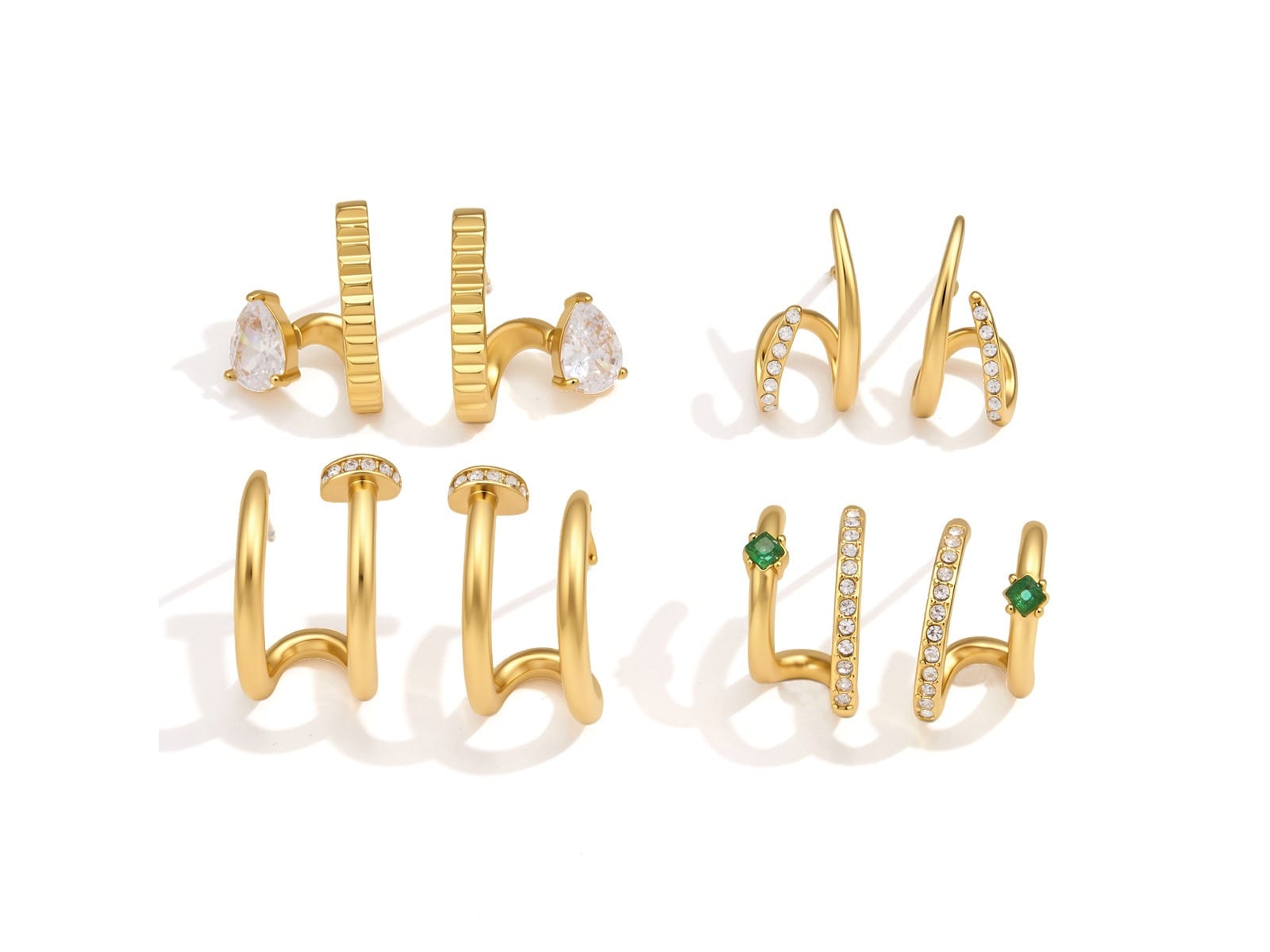 U-Staple Earrings